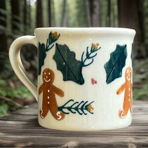 Hartstone Gingerbread and Holly Mug 1982